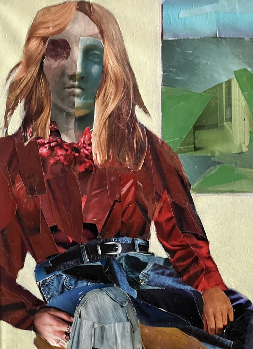 Seated Female Figure - Sarah Daughn